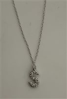 Collana Bolzoni in Oro bianco Diamante 0.06 Ct C0540-S - C0540-S